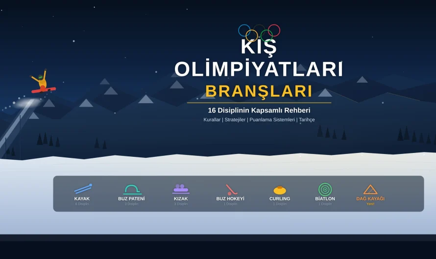 Kış Olimpiyatları Branşları: 16 Disiplinin Tamamı